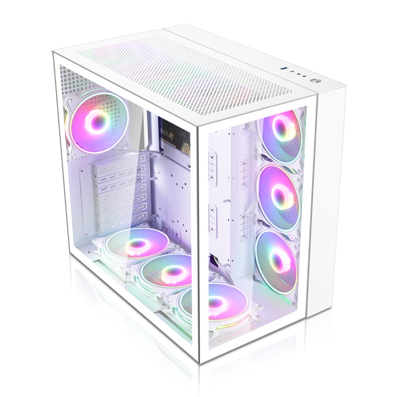 CASE XANDER NEPTUNE 7 FANS ARGB WHITE
